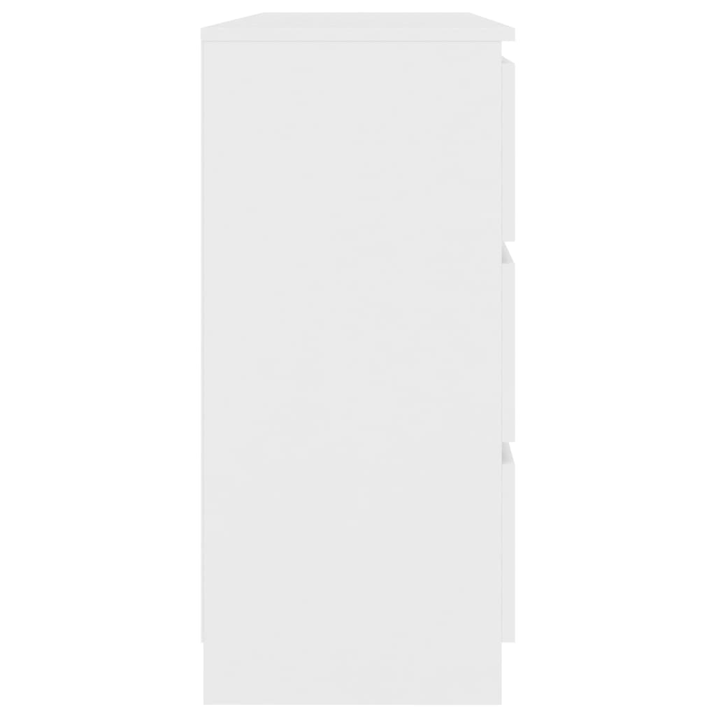 Skänk Vit 120x35x76 cm
