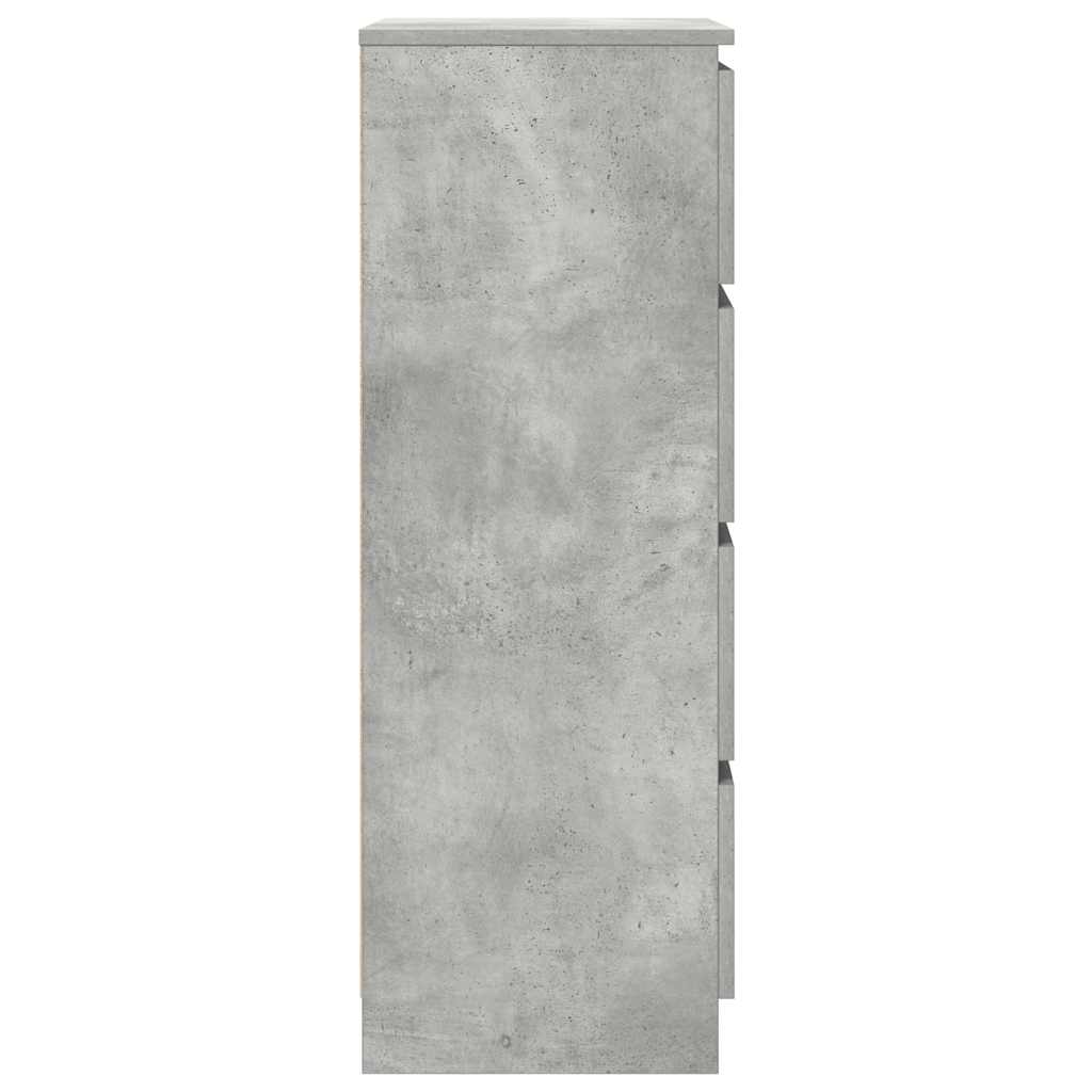 Byrå Betonggrå 60x35x98,5 cm