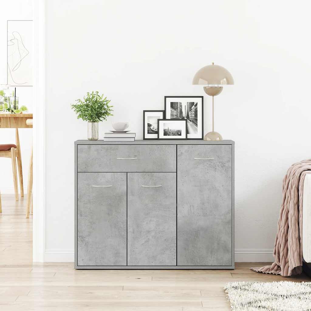 Byrå Betonggrå 88x30x70 cm