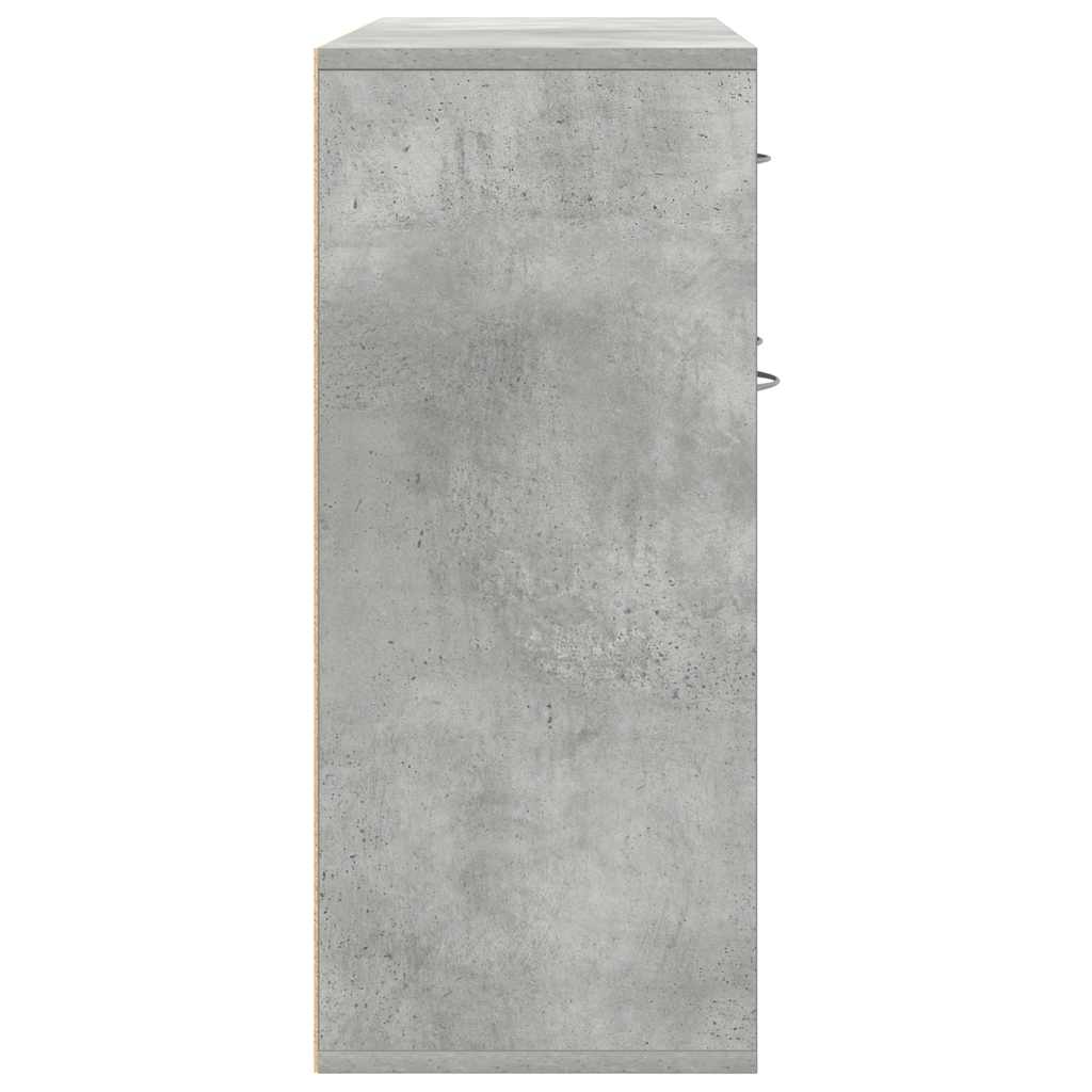 Byrå Betonggrå 88x30x70 cm