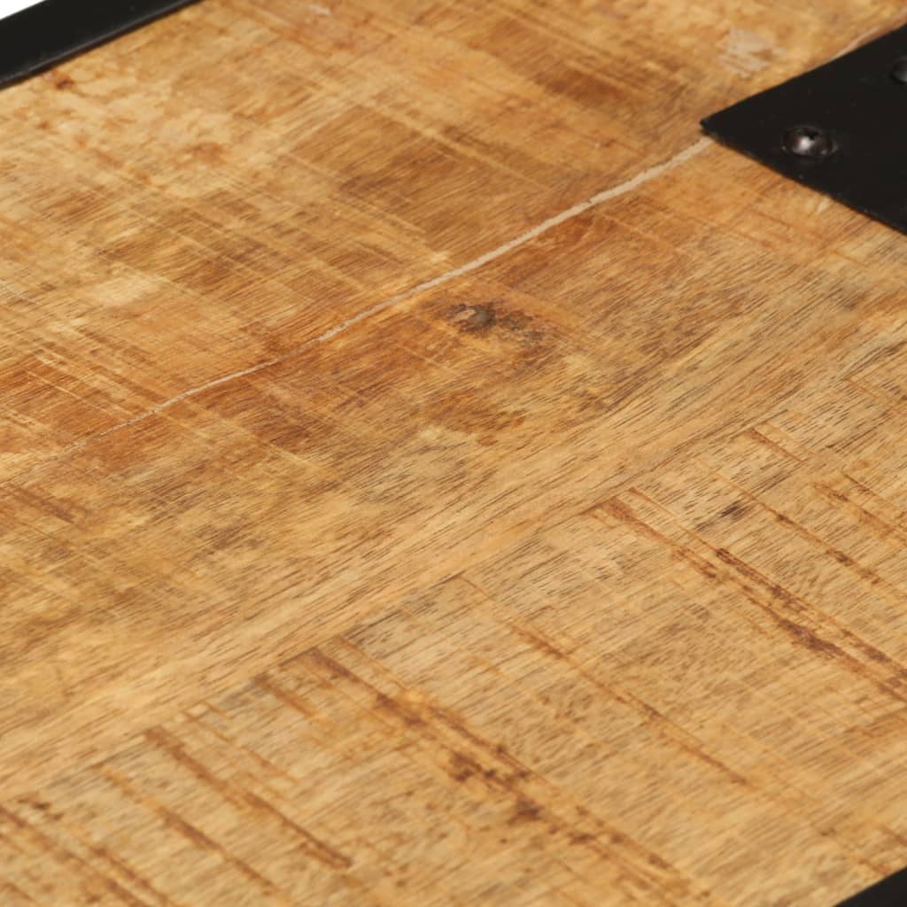Sängbord Nattduksbord Trä 43x30x51cm massivt robust mangoträ