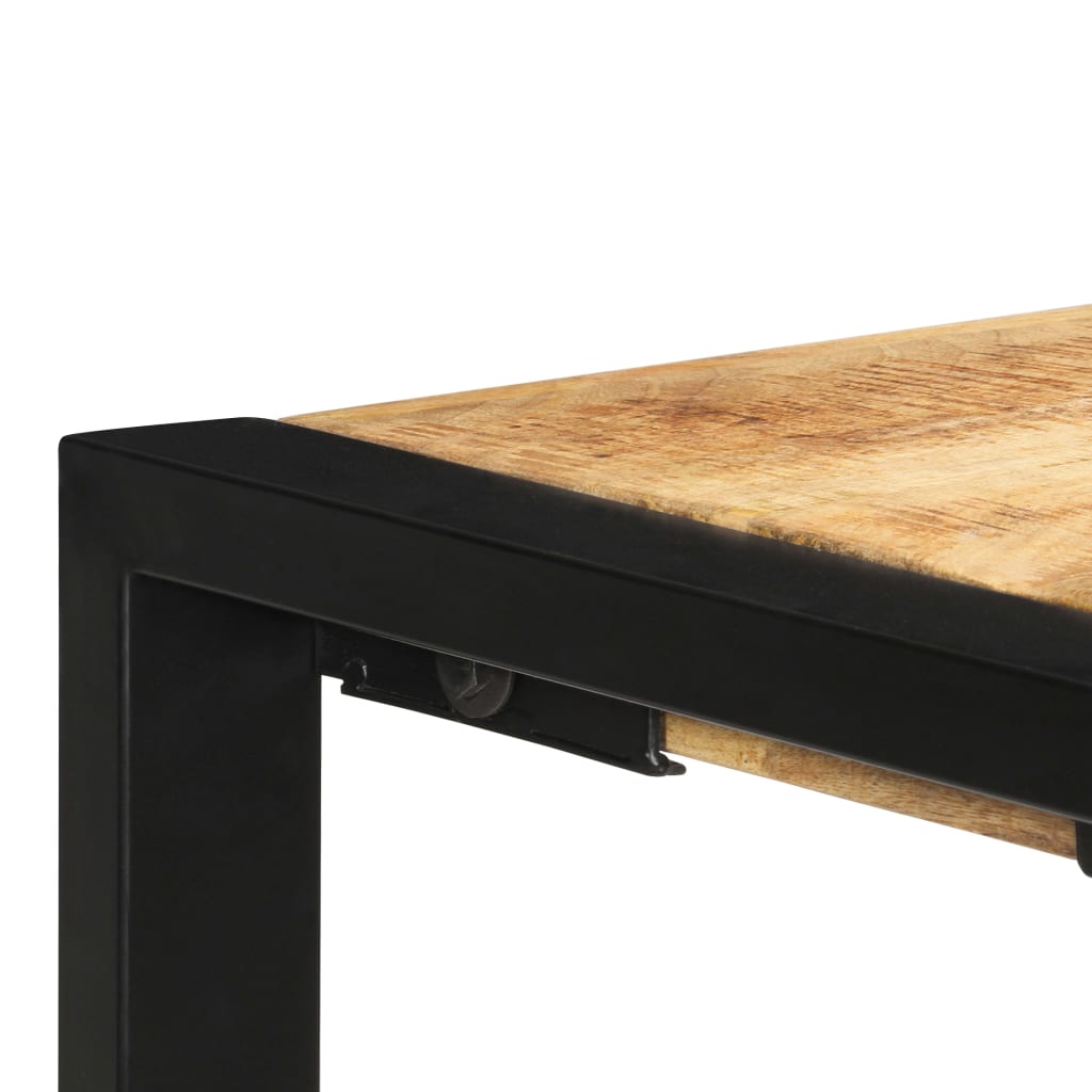 Avlastningsbord Konsollbord Trä 110x35x76 cm massivt mangoträ