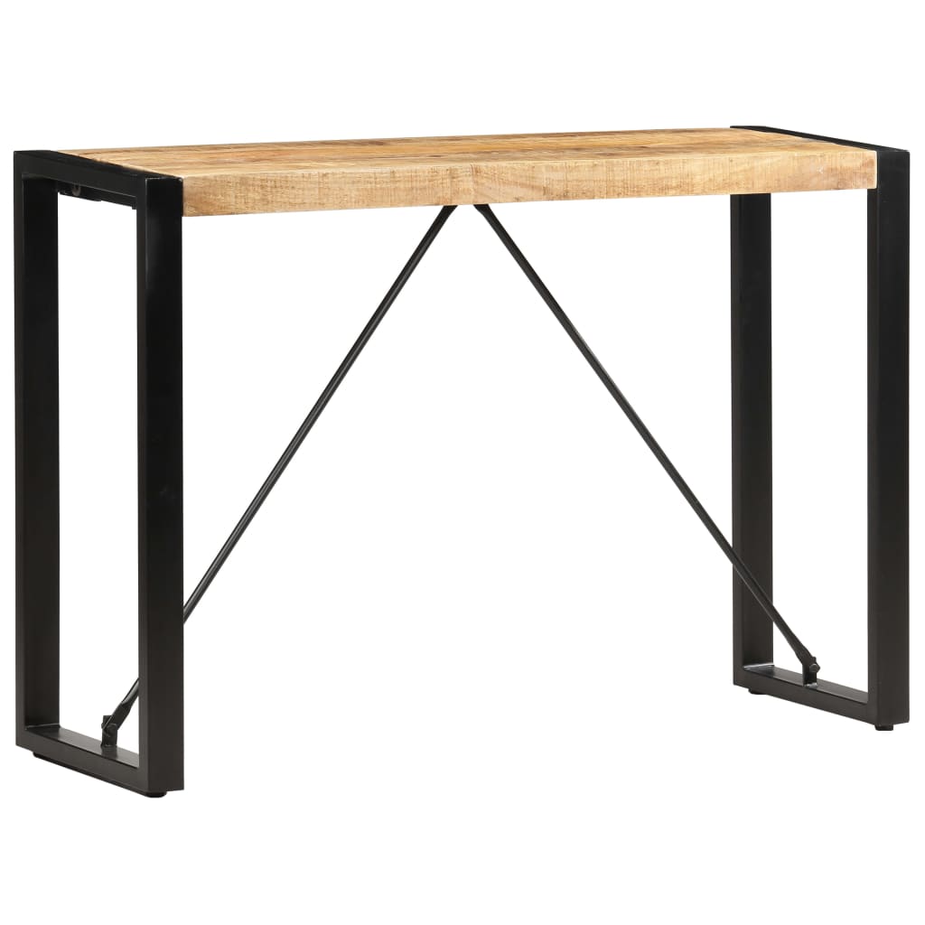 Avlastningsbord Konsollbord Trä 110x35x76 cm massivt mangoträ