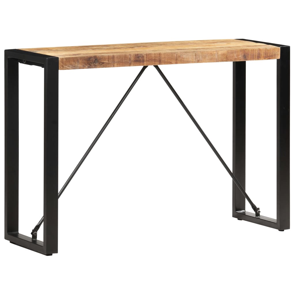 Avlastningsbord Konsollbord Trä 110x35x76 cm massivt mangoträ