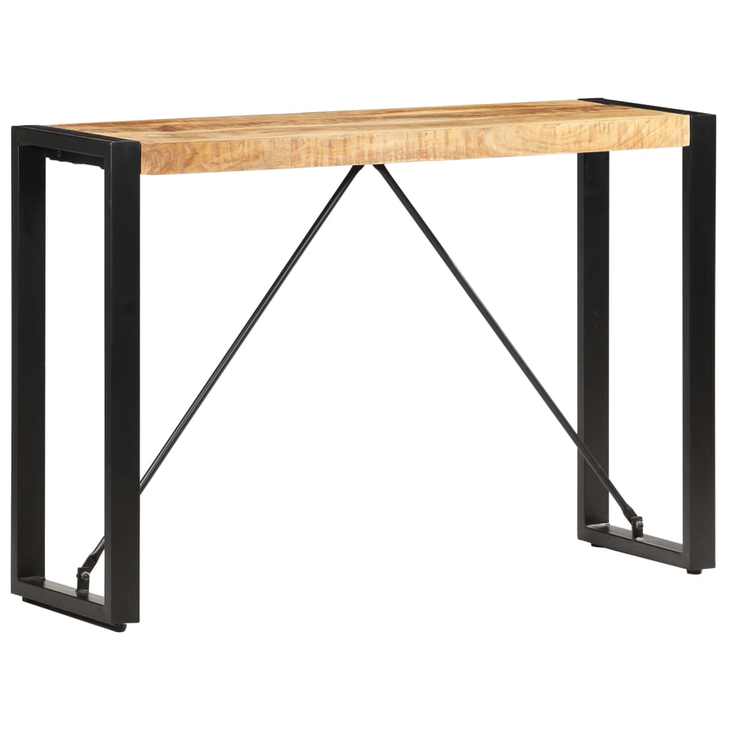 Avlastningsbord Konsollbord Trä 110x35x76 cm massivt mangoträ