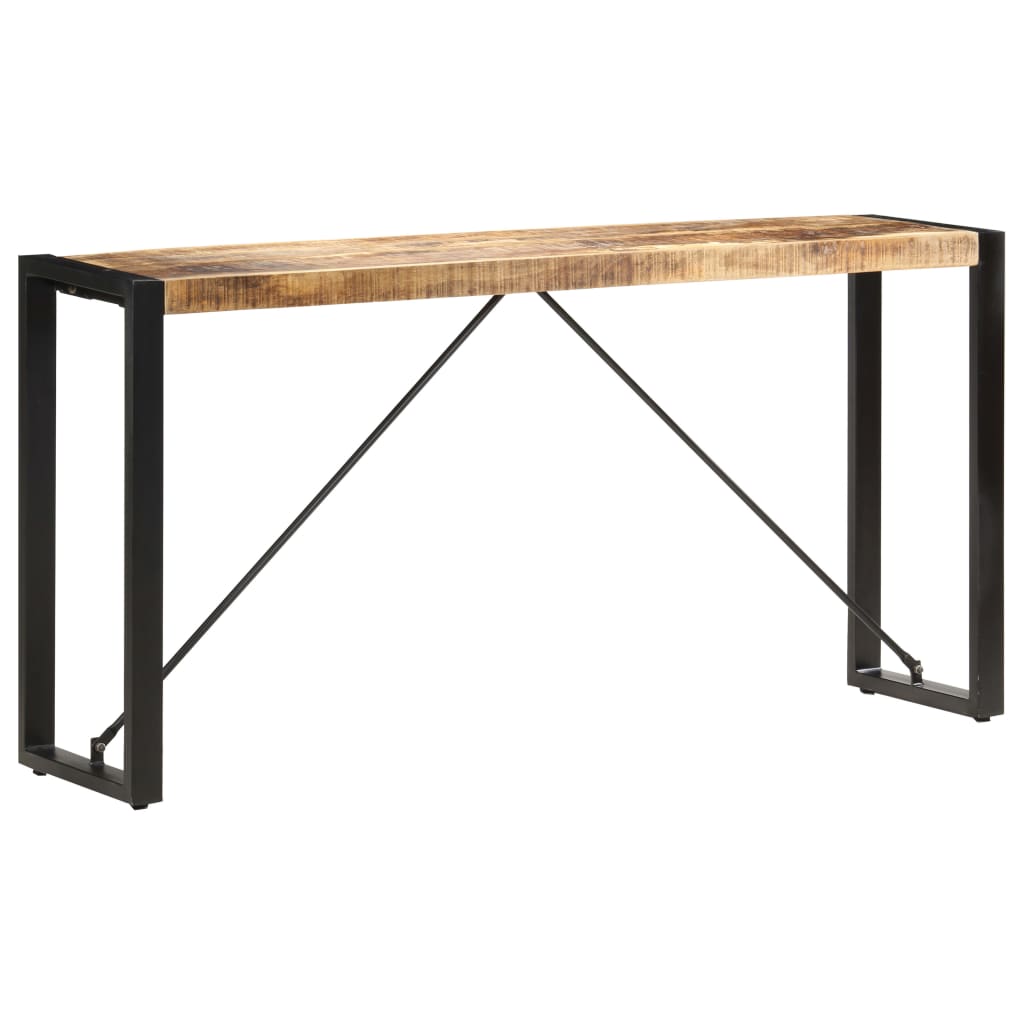 Avlastningsbord Konsollbord Trä 150x35x76 cm massivt mangoträ
