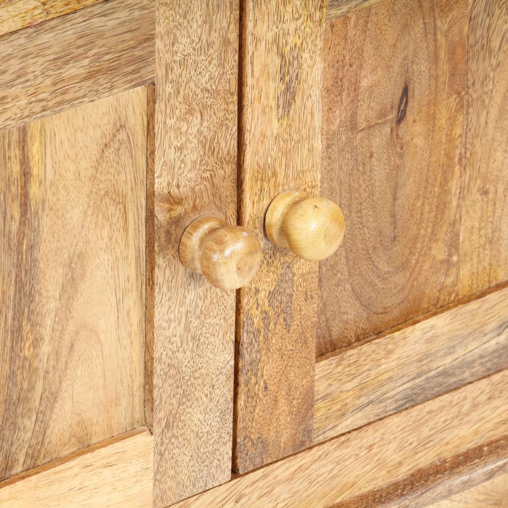 Skänk Trä 80x35x70 cm massivt mangoträ