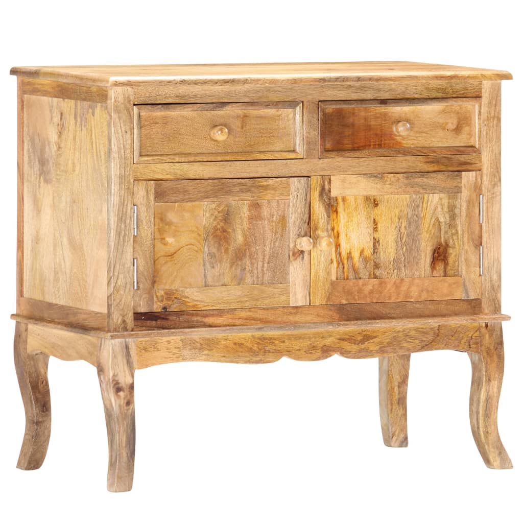 Skänk Trä 80x35x70 cm massivt mangoträ