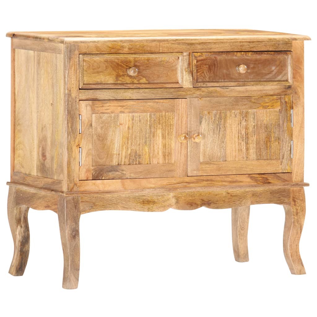 Skänk Trä 80x35x70 cm massivt mangoträ