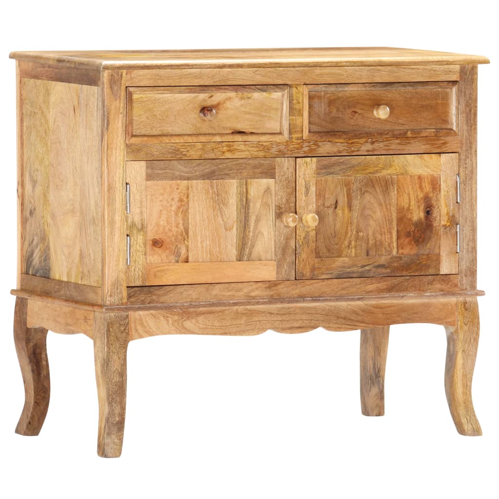 Skänk Trä 80x35x70 cm massivt mangoträ