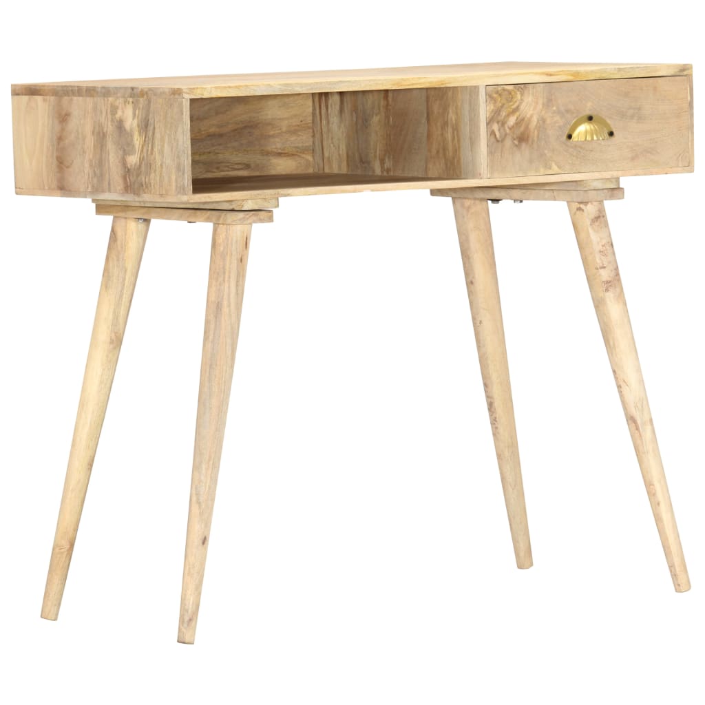 Avlastningsbord Konsollbord Trä 90x45x75 cm massivt mangoträ