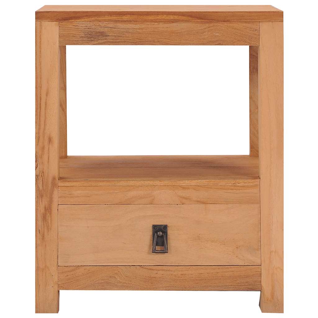 Sängbord Nattduksbord Trä 40x30x50 cm massiv teak