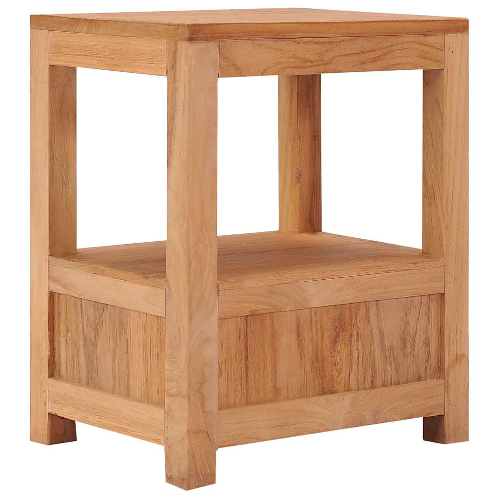 Sängbord Nattduksbord Trä 40x30x50 cm massiv teak