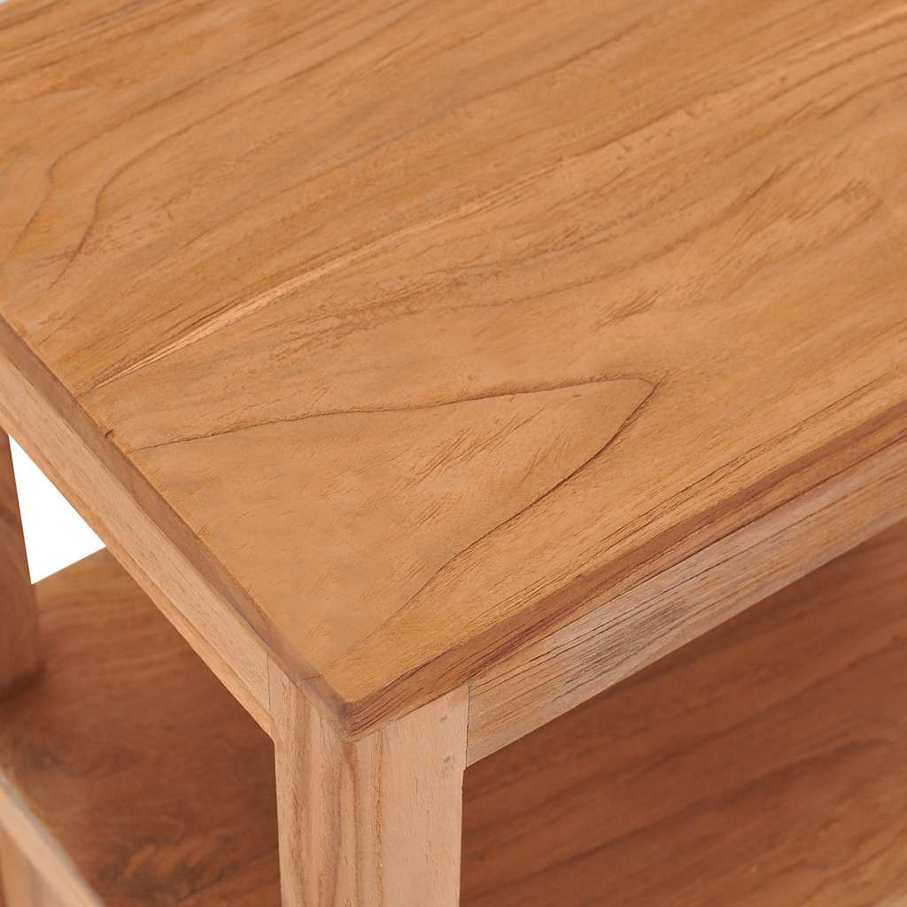 Sängbord Nattduksbord Trä 40x30x50 cm massiv teak