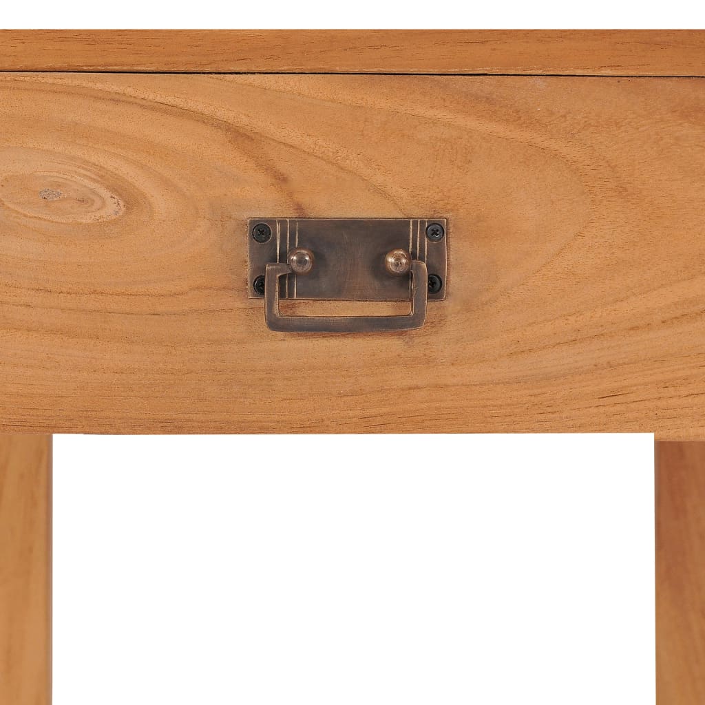 Sängbord Nattduksbord Trä 35x35x50 cm massiv teak