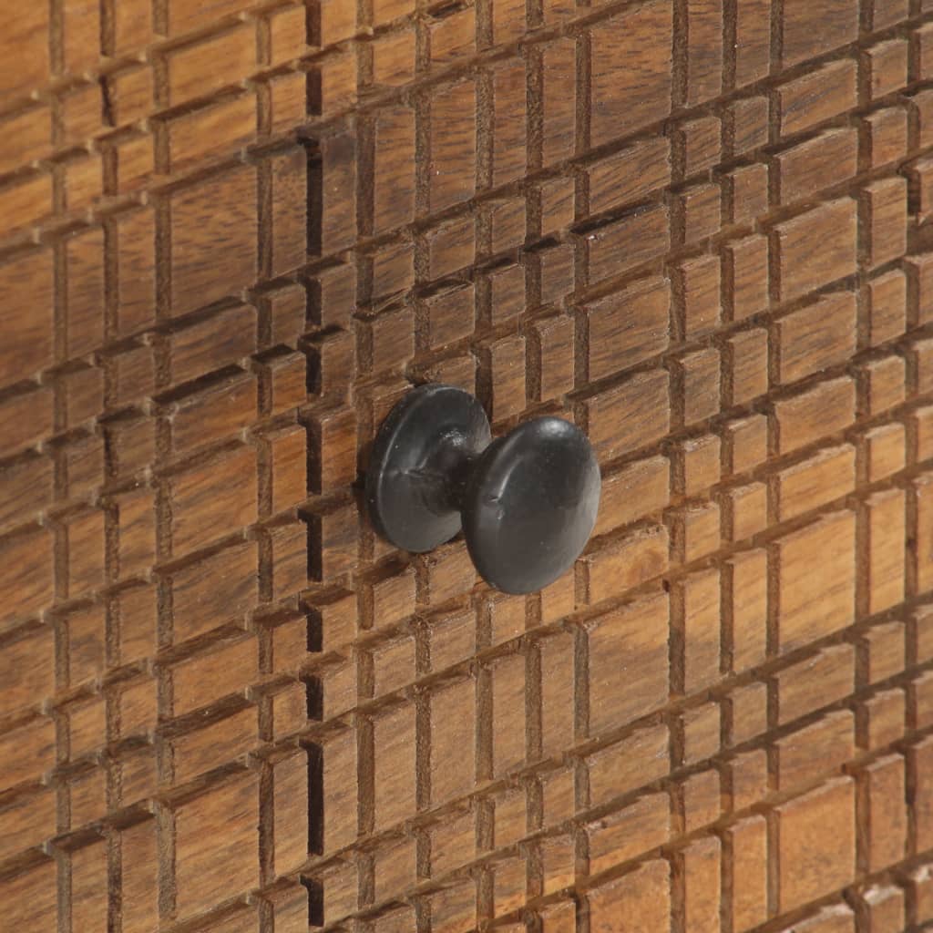 Soffbord Trä 90x45x40 cm massivt mangoträ