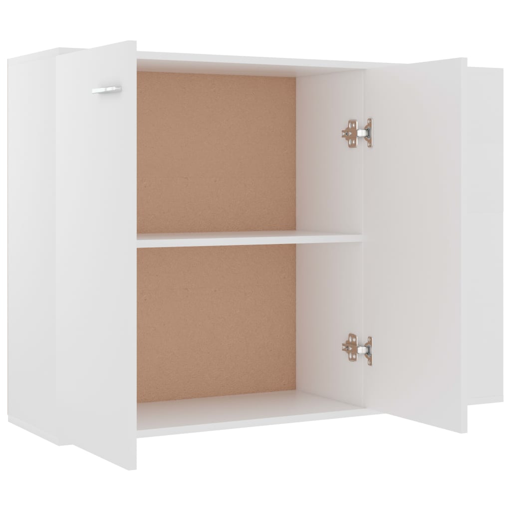 Skänk Vit 105x30x75 cm
