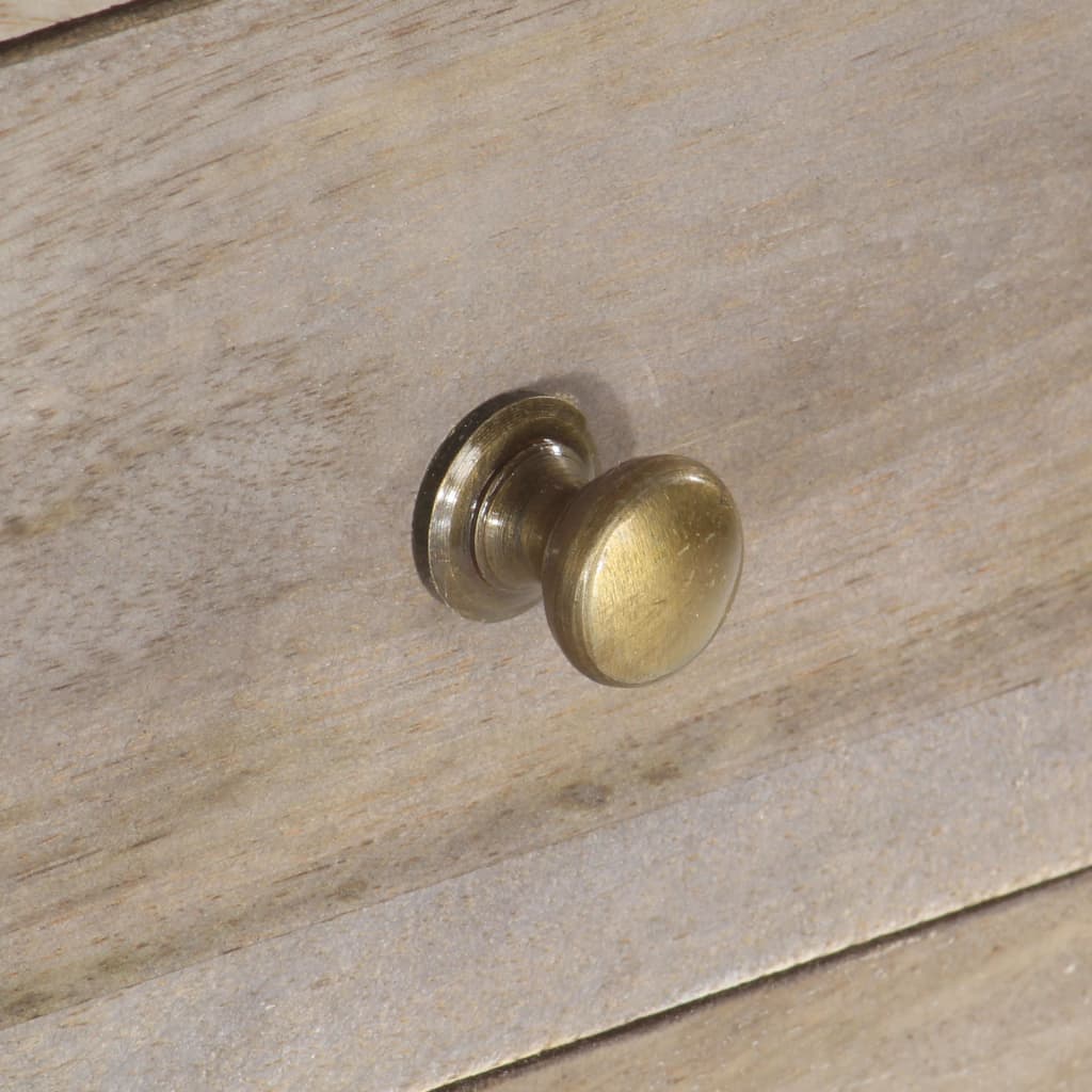 Soffbord Trä 82x52x47 cm massivt mangoträ