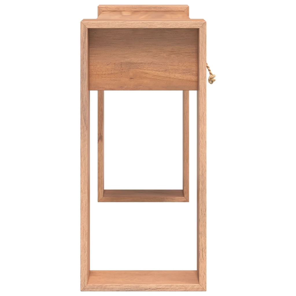 Avlastningsbord Konsollbord Trä 90x35x75 cm massiv teak