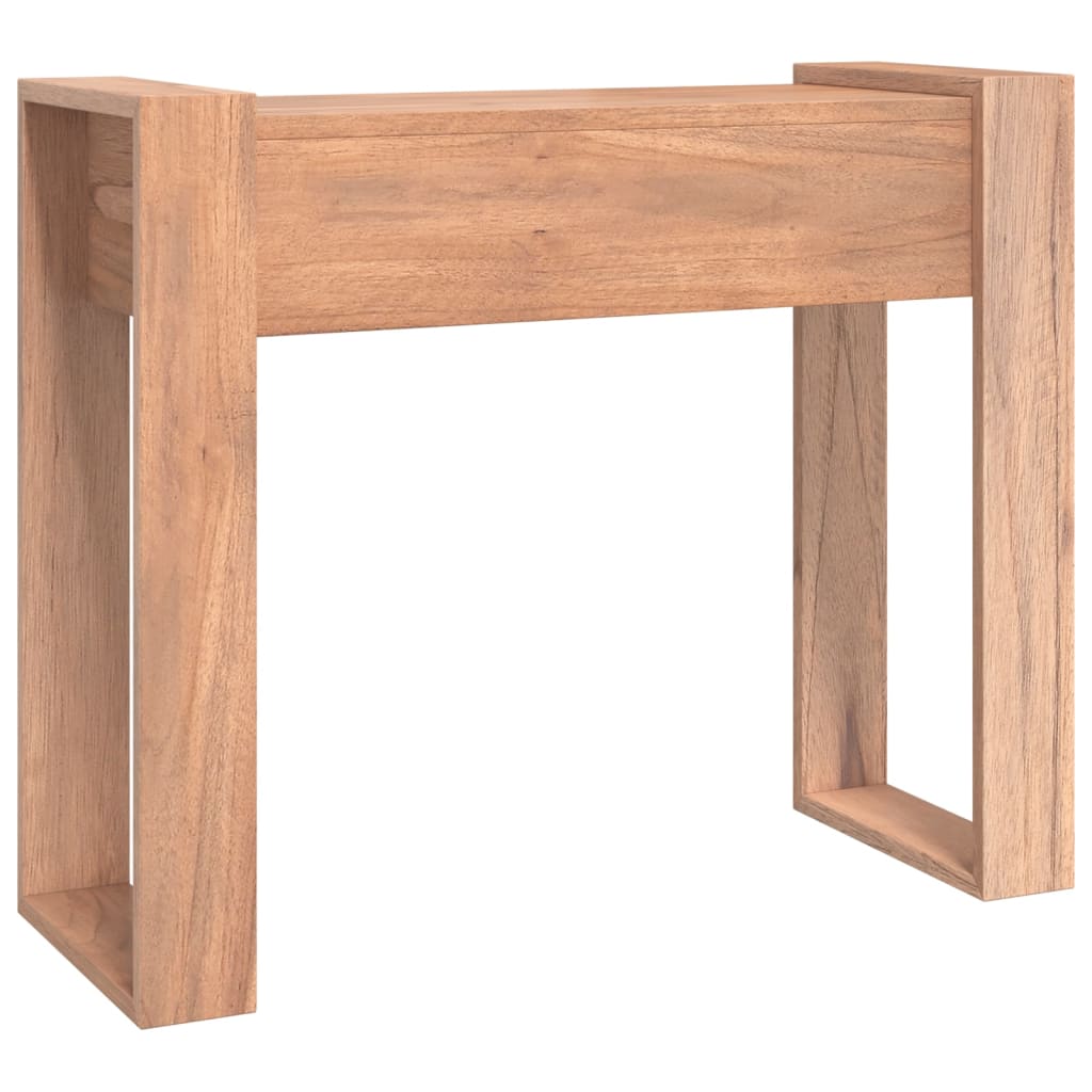 Avlastningsbord Konsollbord Trä 90x35x75 cm massiv teak