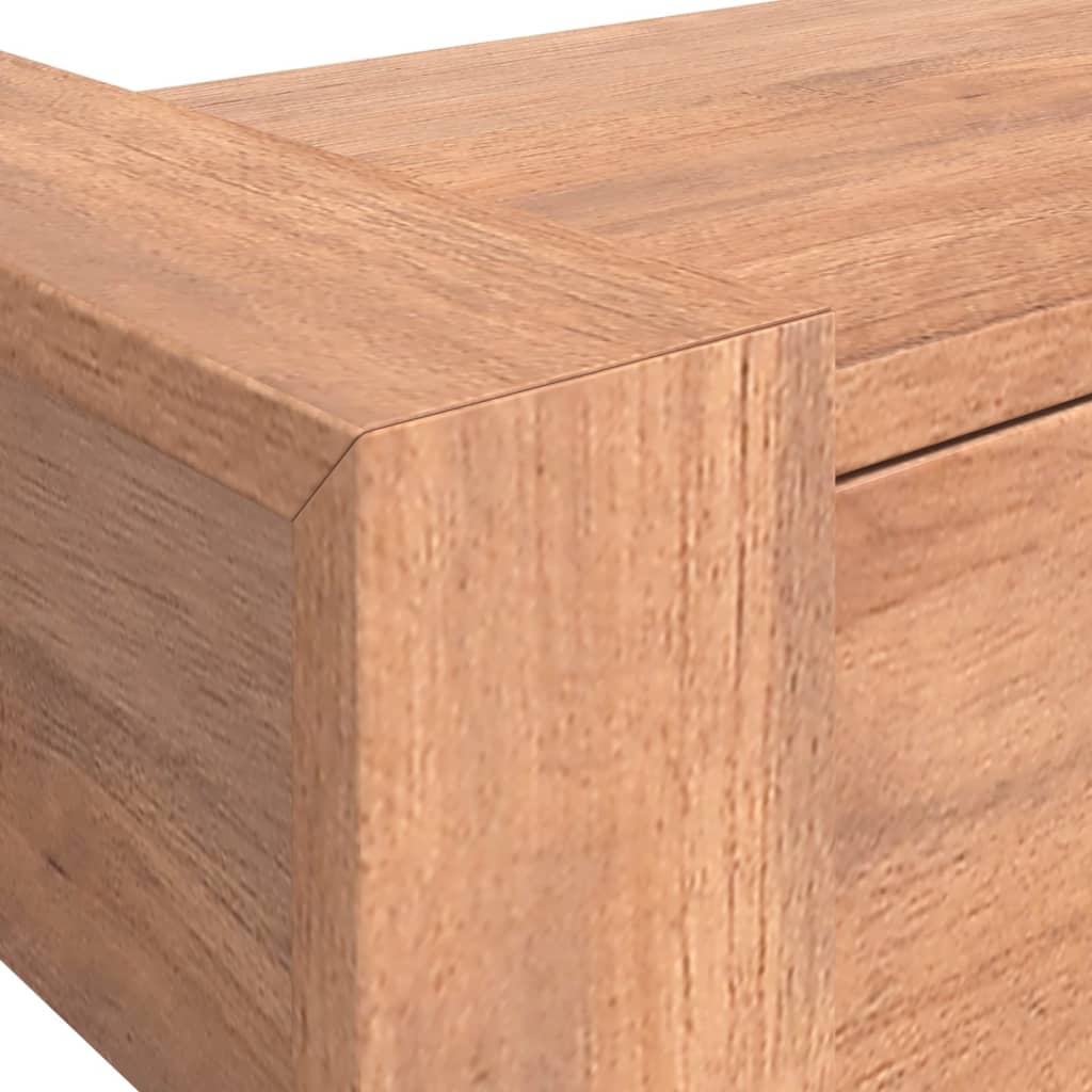 Avlastningsbord Konsollbord Trä 90x35x75 cm massiv teak