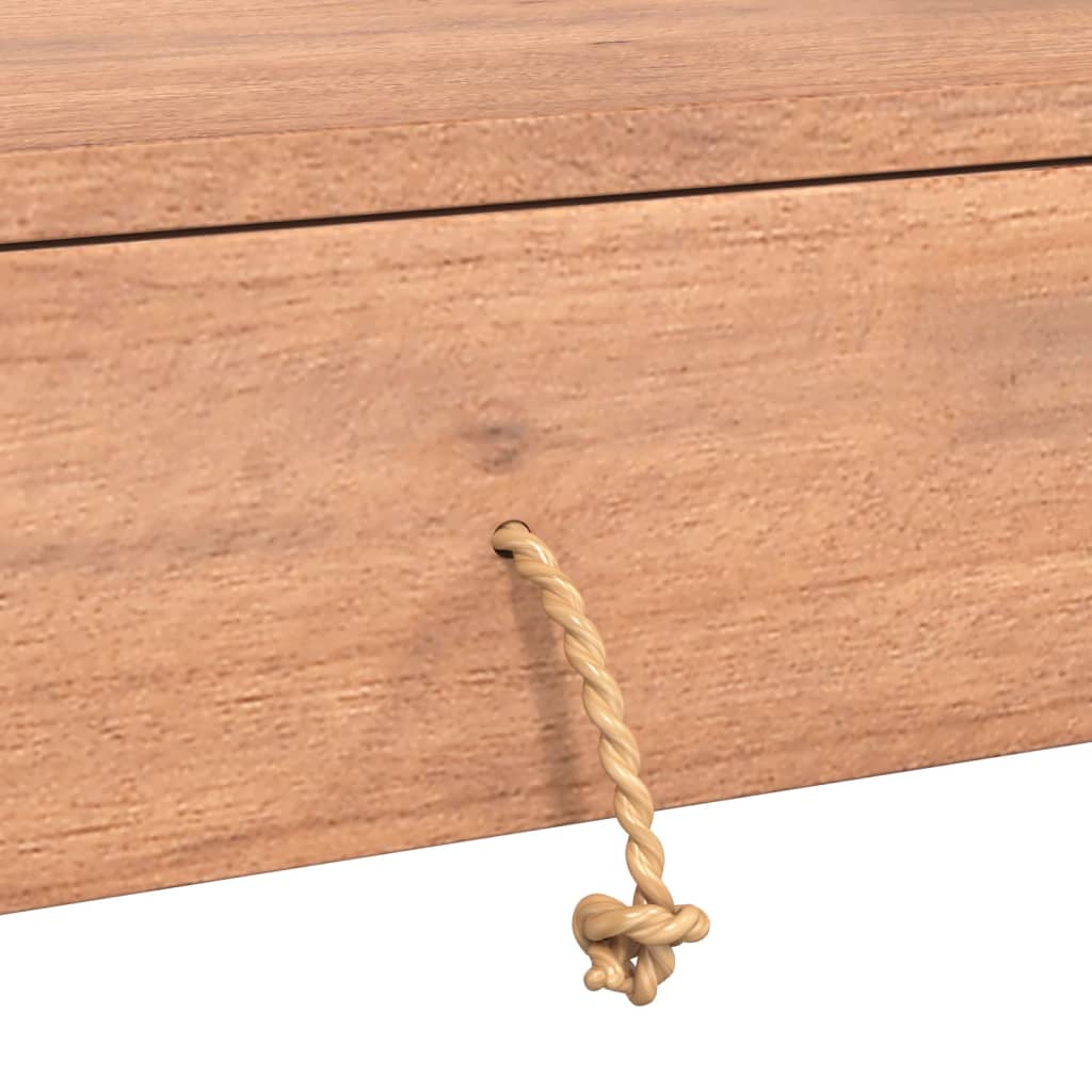 Avlastningsbord Konsollbord Trä 90x35x75 cm massiv teak