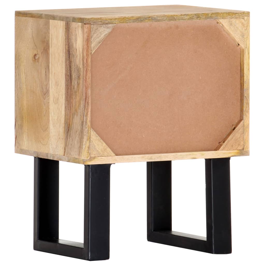 Sängbord 40x30x50 cm massivt mangoträ