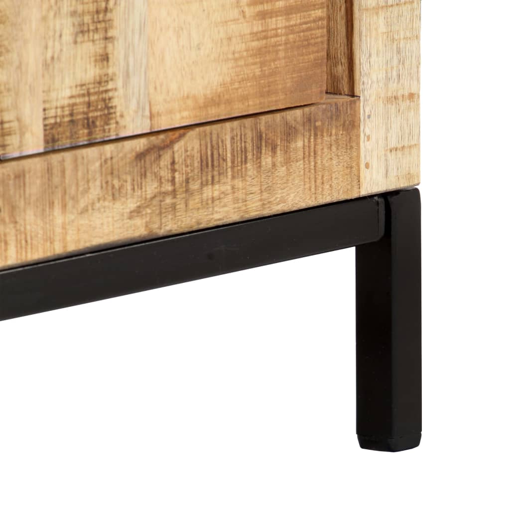TV-bänk 118x30x45 cm massivt mangoträ