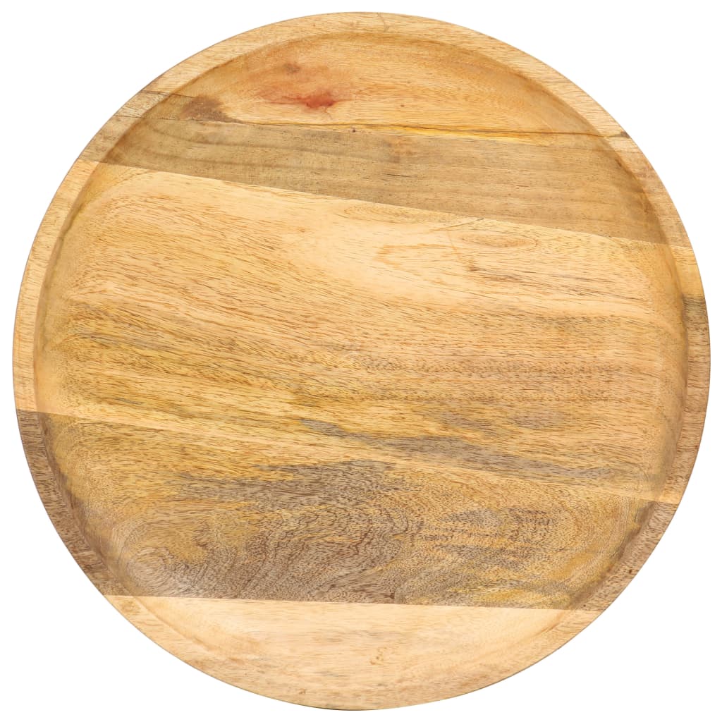 Sidobord Trä 43x43x66 cm massivt mangoträ