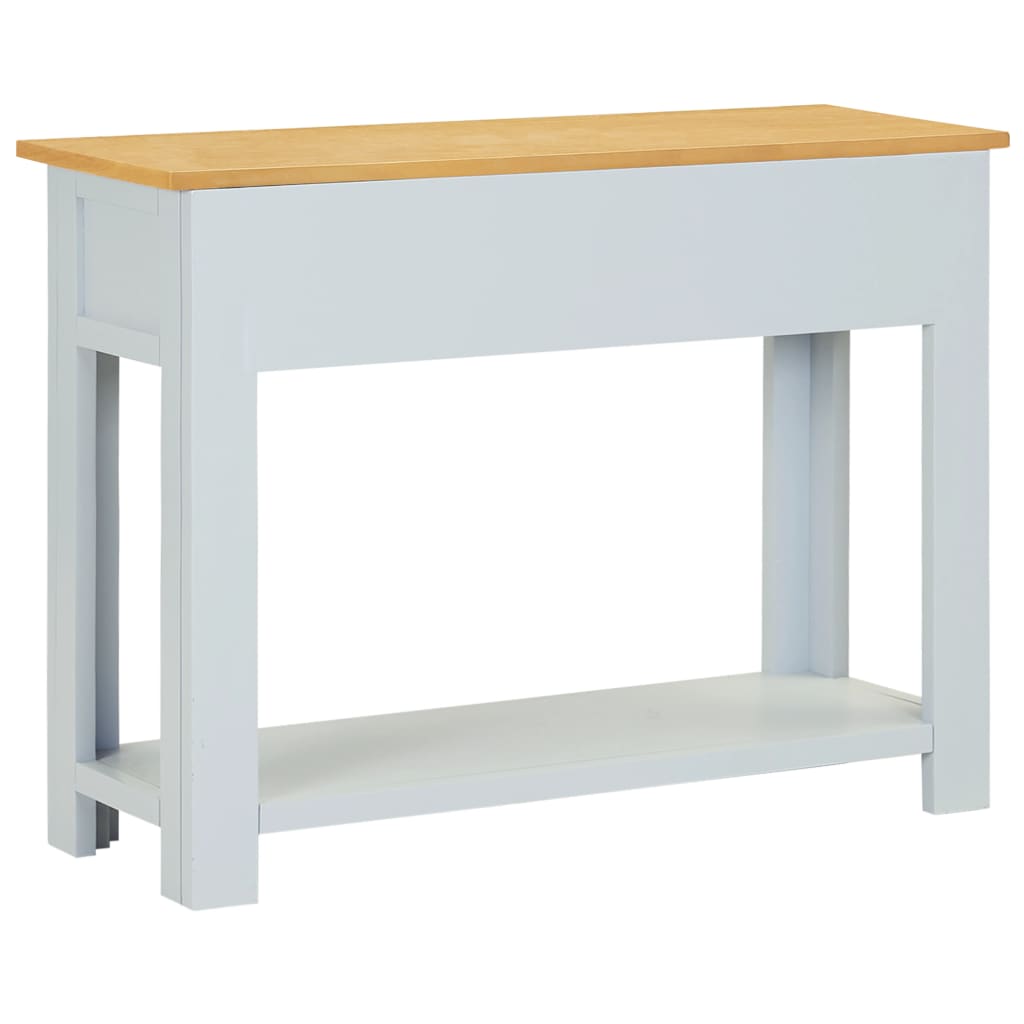 Avlastningsbord 83x30x73 cm massiv ek