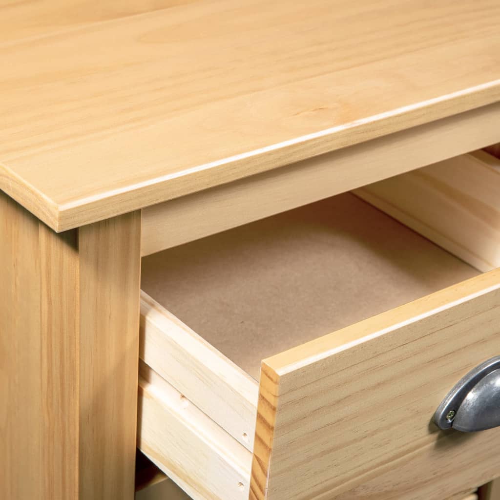 Skänk Trä Hill 46x35x80 cm massiv furu