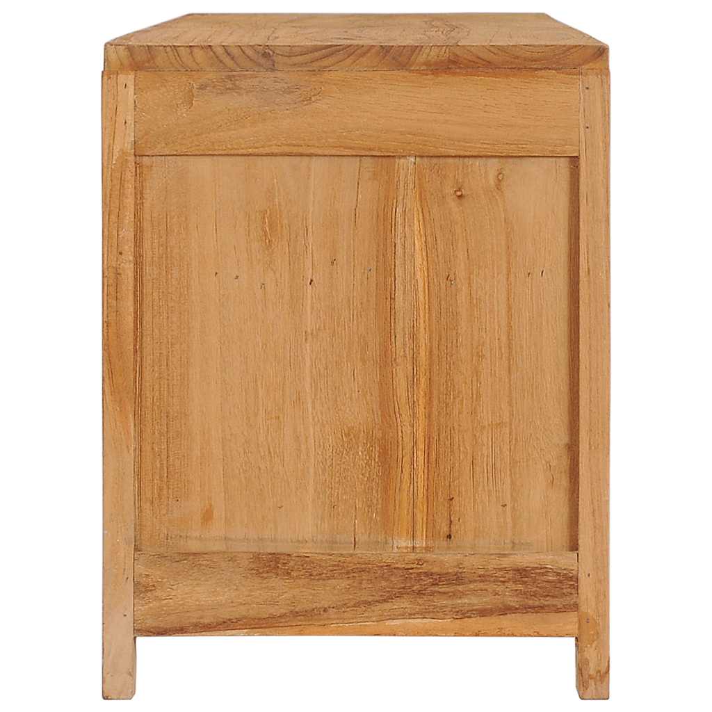 TV-bänk 115x30x40 cm massiv teak