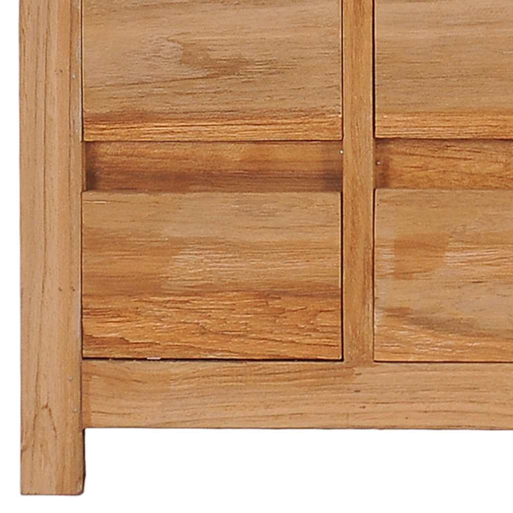TV-bänk 115x30x40 cm massiv teak