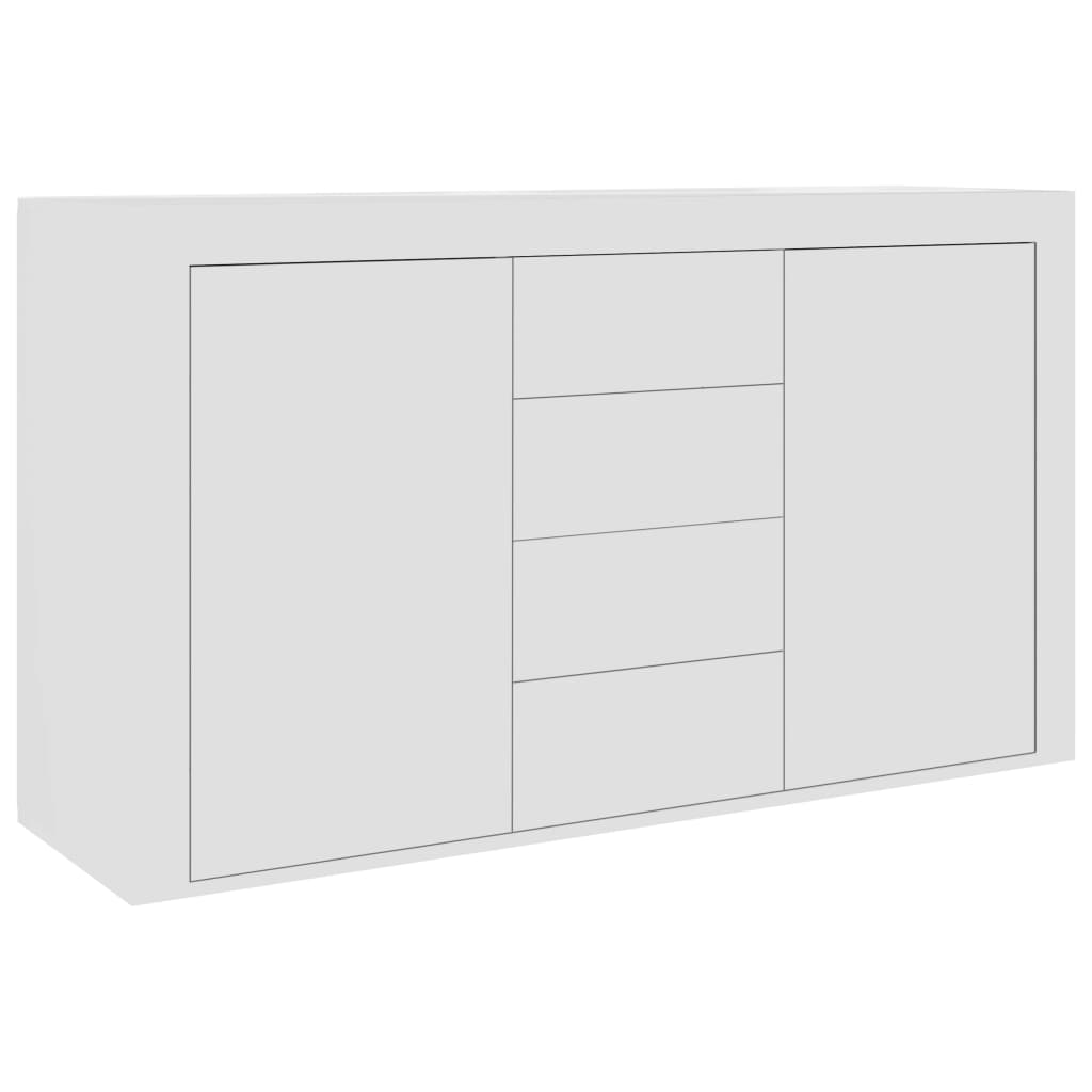 Skänk Vit 120x36x69 cm
