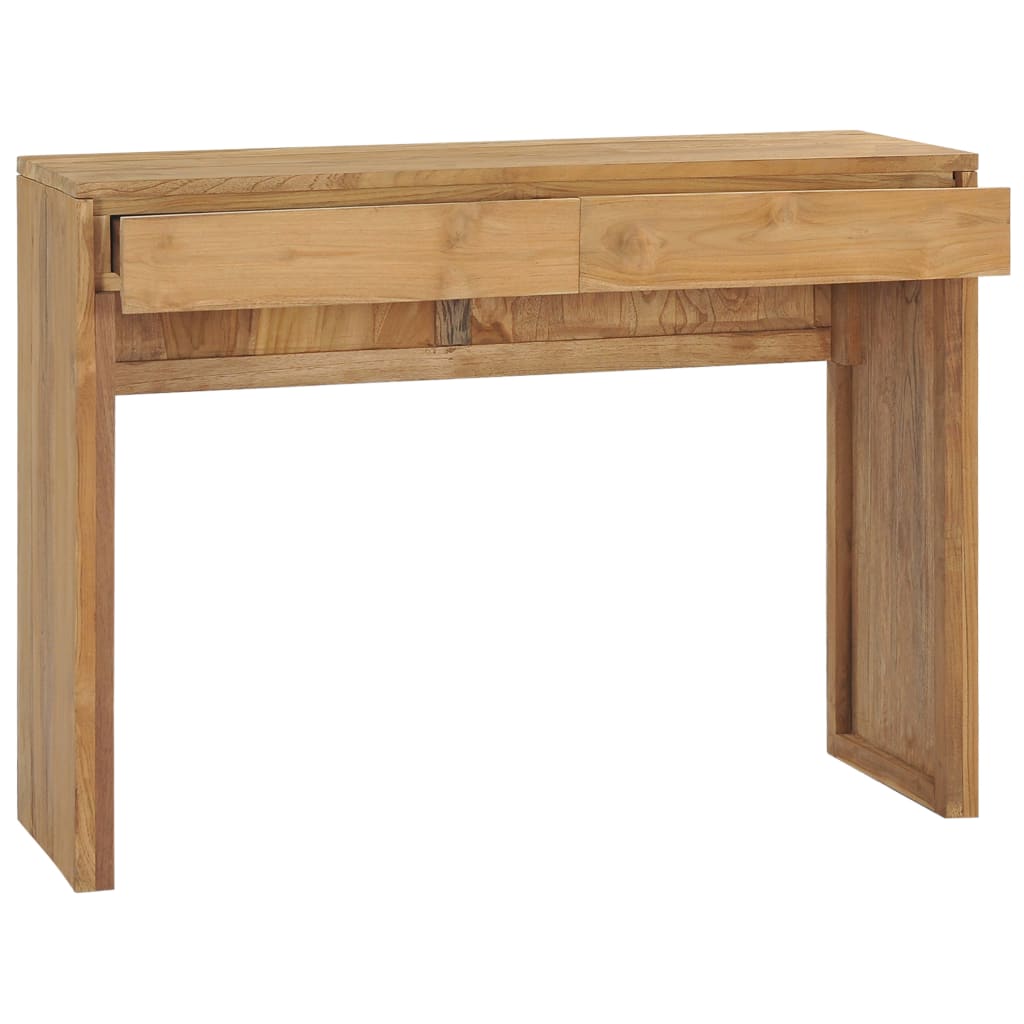Avlastningsbord Konsollbord Trä 100x35x75 cm massiv teak