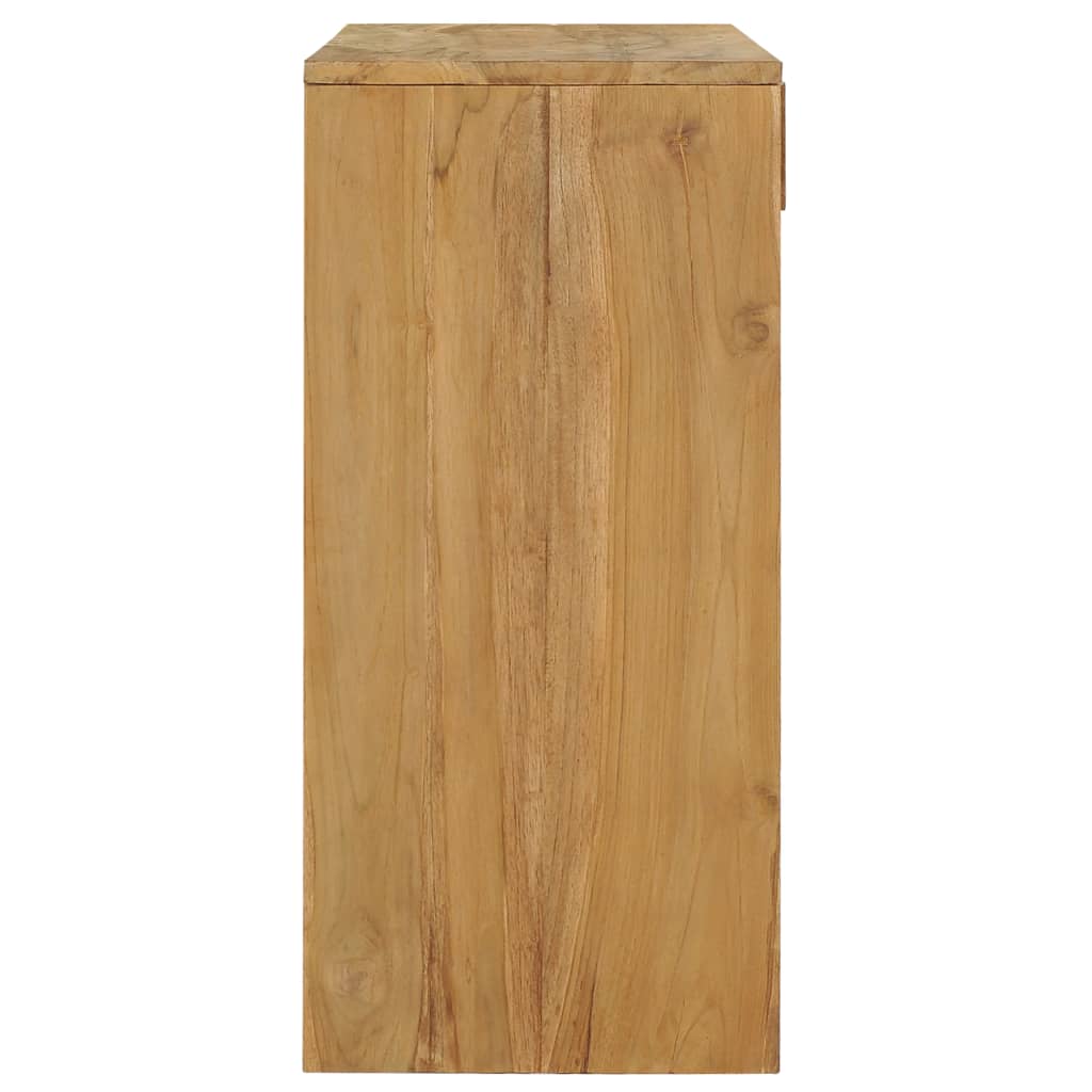 Avlastningsbord Konsollbord Trä 100x35x75 cm massiv teak