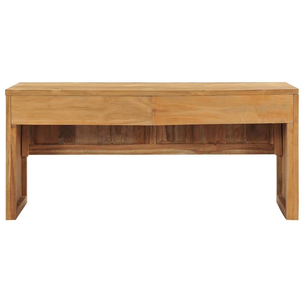 TV-bänk 100x35x45 cm massiv teak