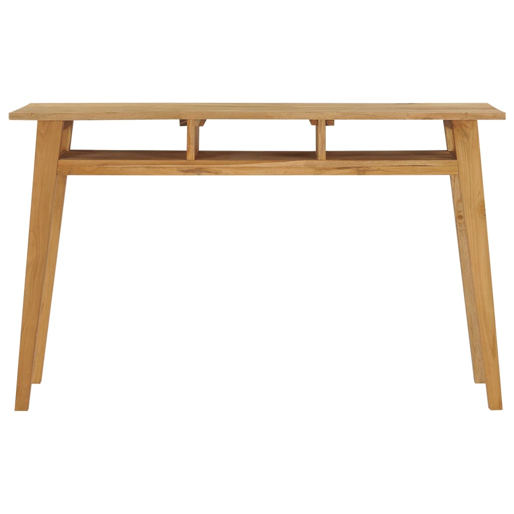 Avlastningsbord Konsollbord Trä 120x35x75 cm massiv teak