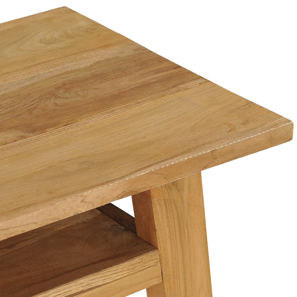Avlastningsbord Konsollbord Trä 120x35x75 cm massiv teak