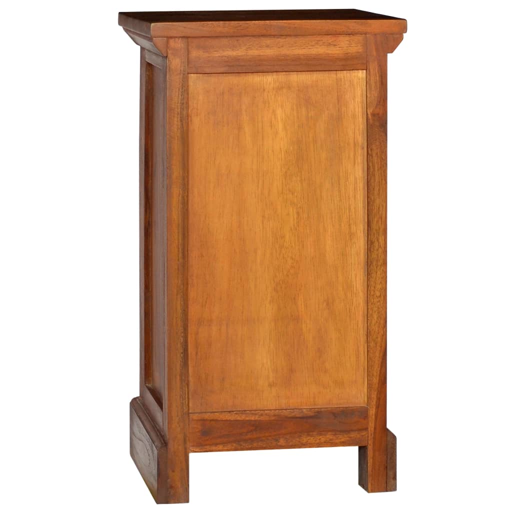 Byrå 5 lådor 35x30x60 cm massiv teak