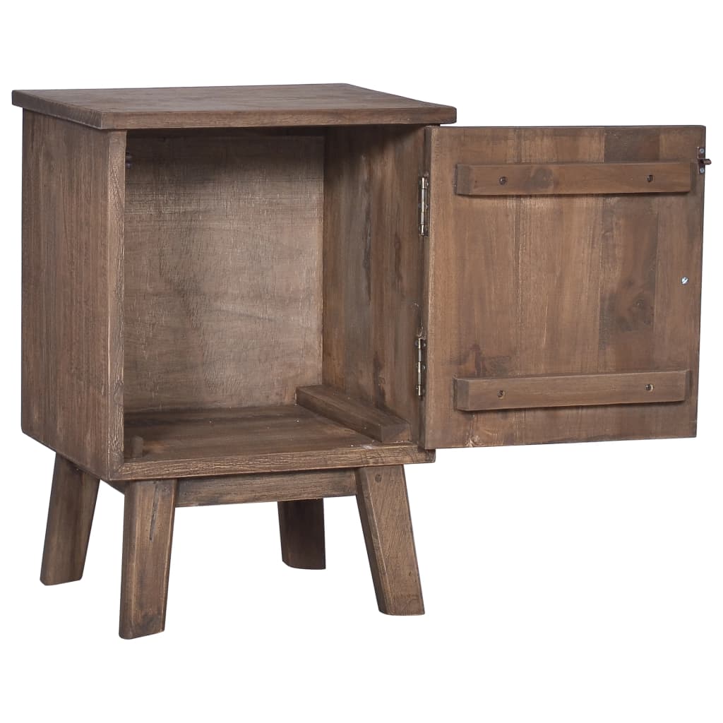Sängbord 40x30x53 cm massiv teak
