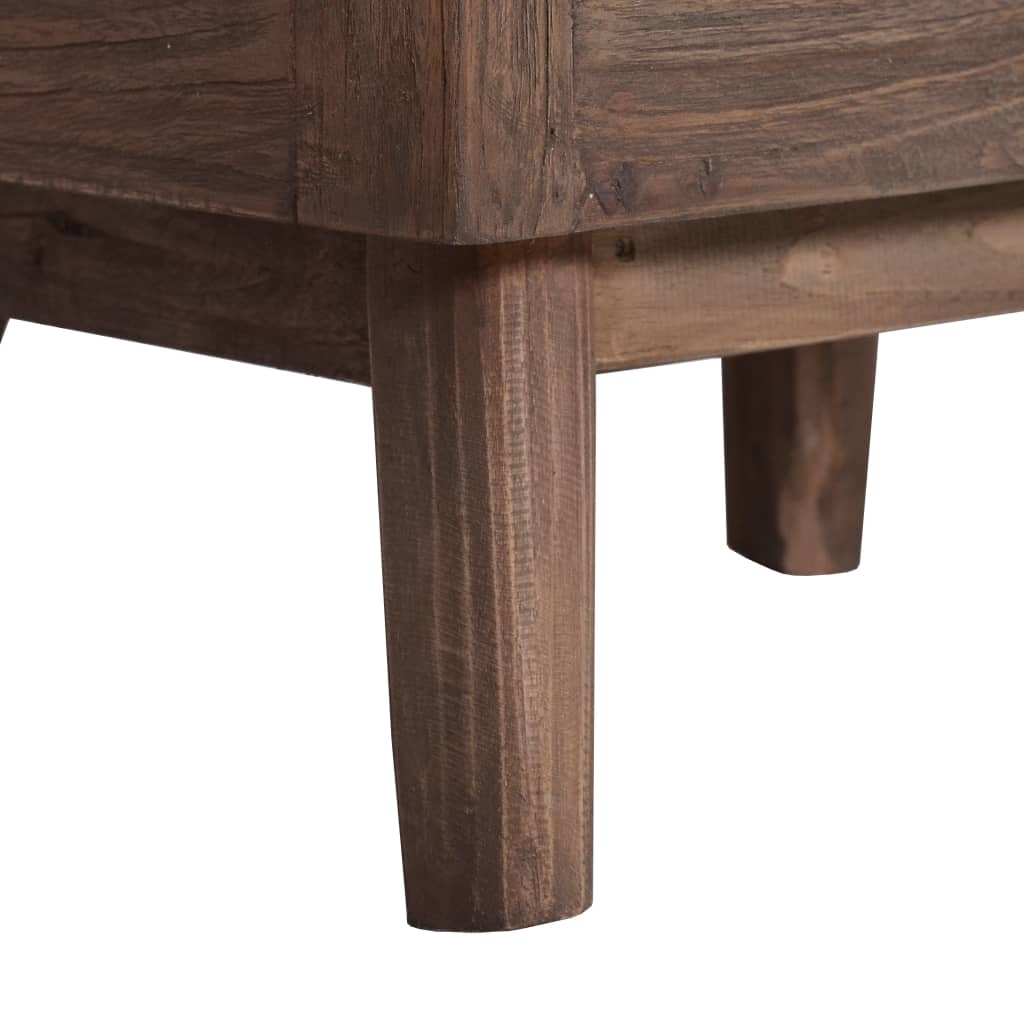 Skänk Trä med 5 lådor 40x30x100 cm massiv teak