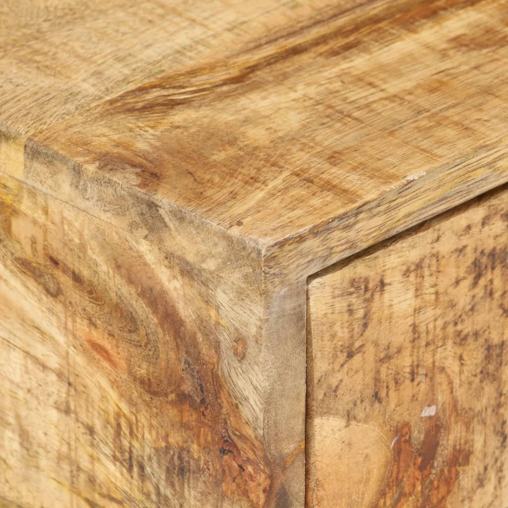 Sidobord Trä U-format 45x30x61 cm massivt mangoträ