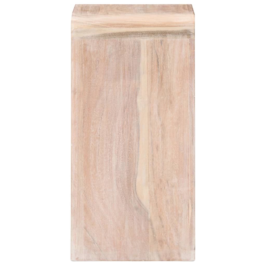 Sängbord Nattduksbord Trä 40x30x60 cm massivt akaciaträ