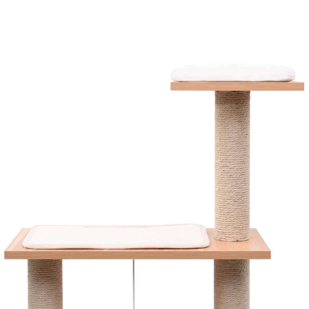 Kattmöbel Klösträd med klösmatta i sisal 123 cm