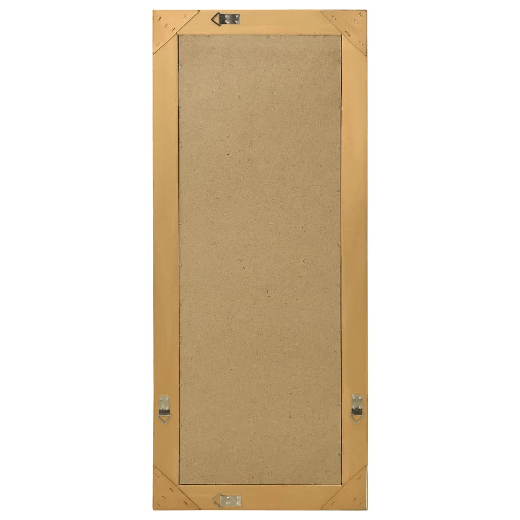 Väggspegel barockstil 50x120 cm guld