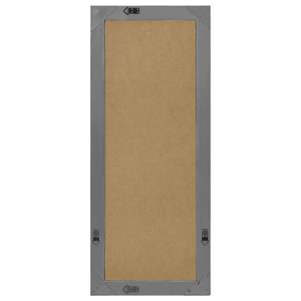 Väggspegel barockstil 50x120 cm svart