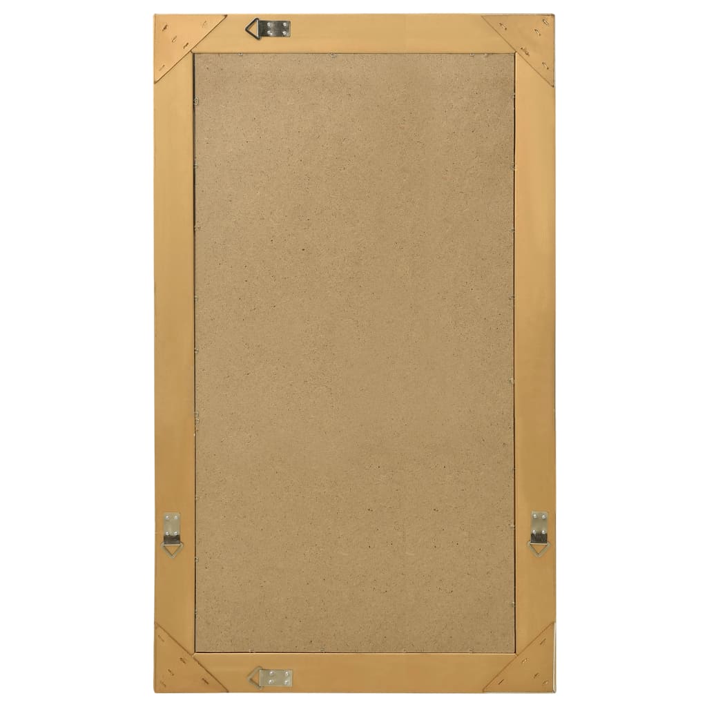 Väggspegel barockstil 60x100 cm guld