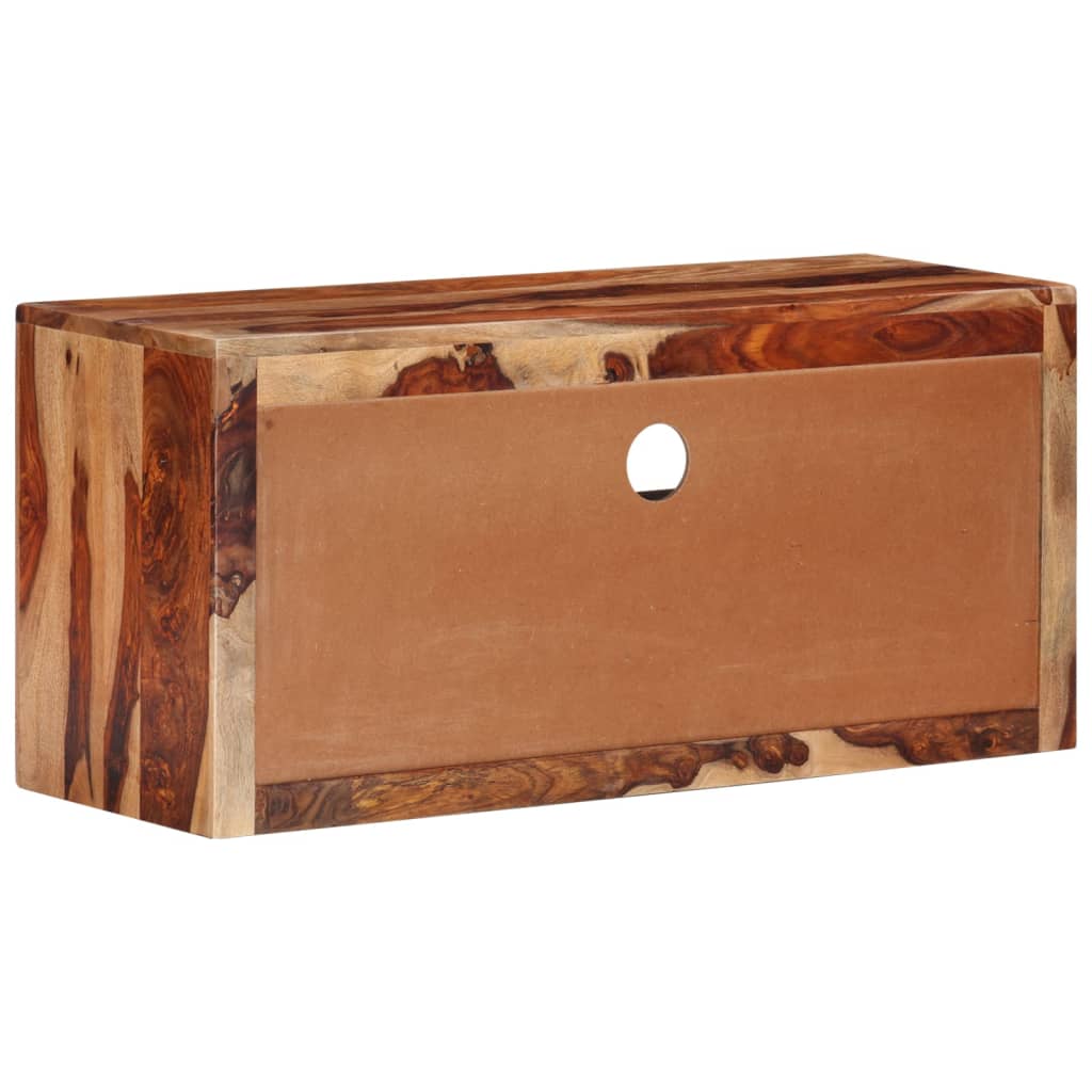 Tv-bänk 88x30x40 cm massivt trä
