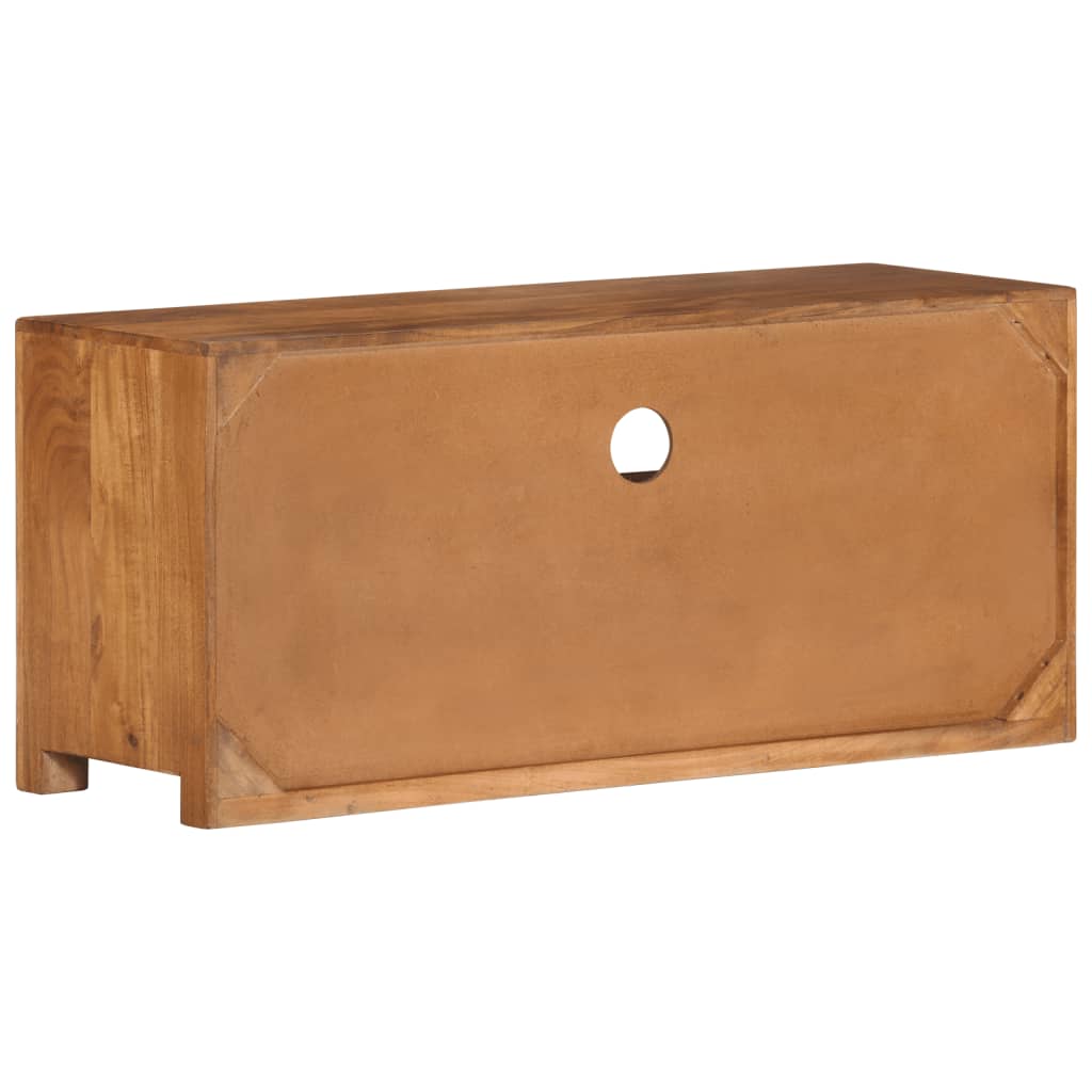 TV-bänk 90x30x40 cm massivt akaciaträ